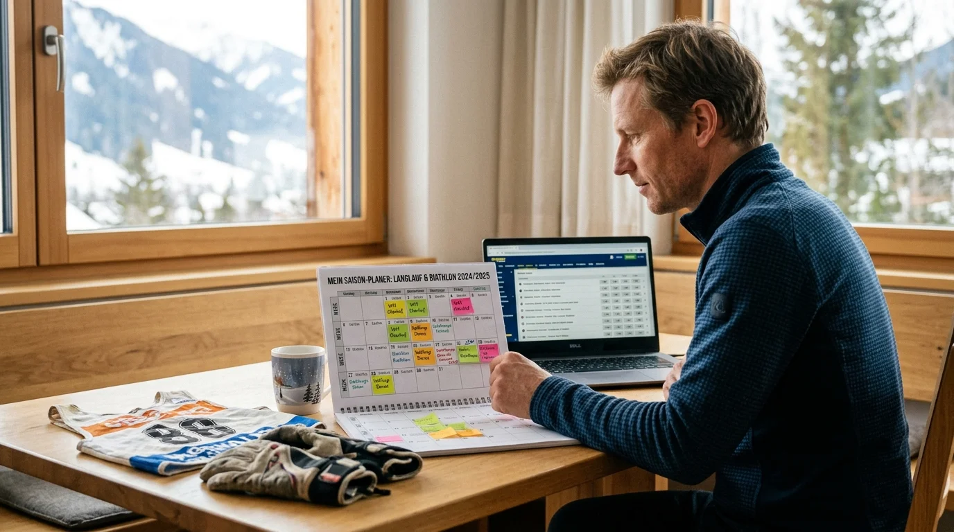 Event-Kalender für Langlauf und Biathlon als Planungshilfe