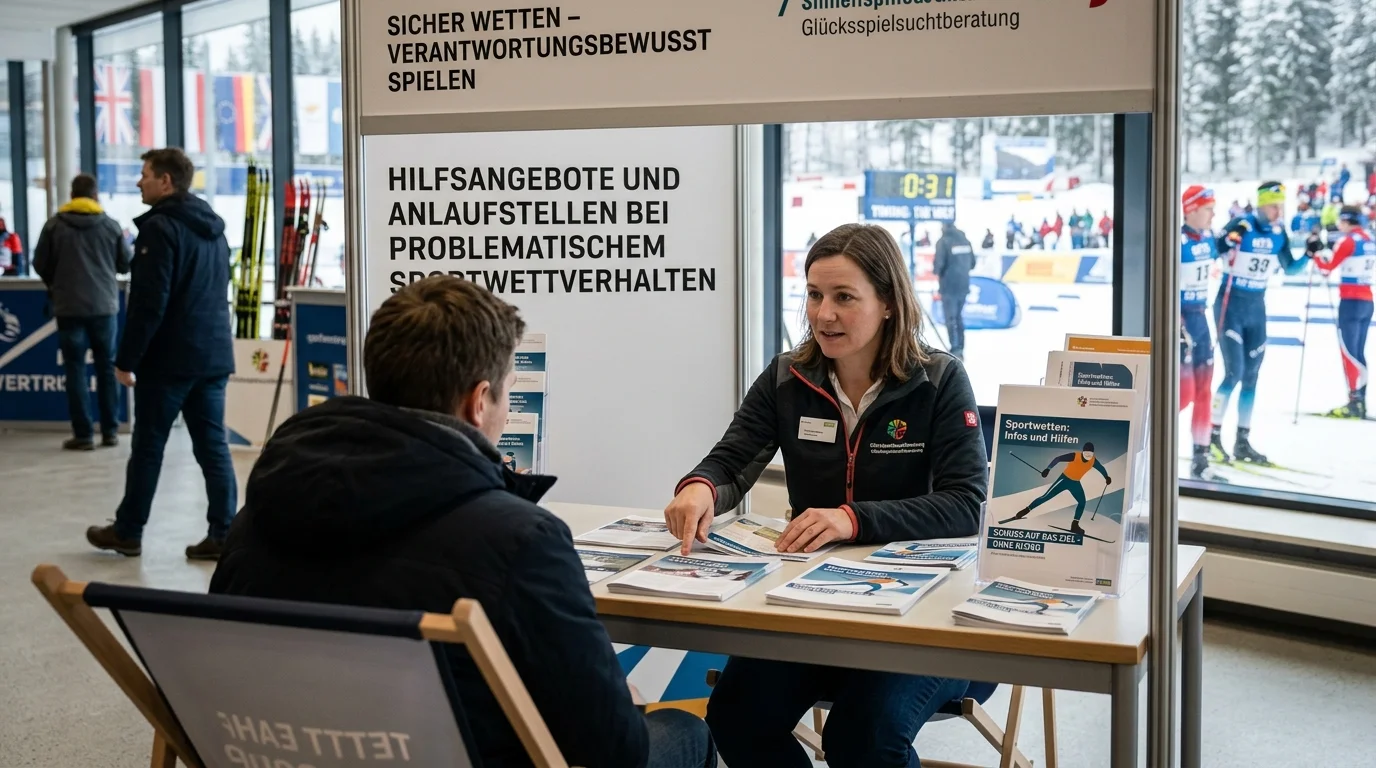 Hilfsangebote und Anlaufstellen bei problematischem Sportwettverhalten