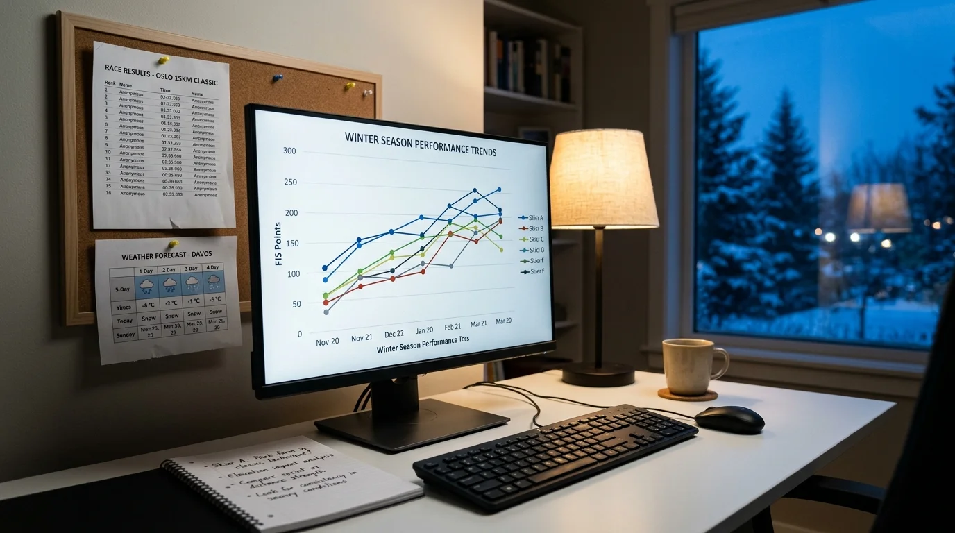 Strategische Analyse für Langlauf-Wetten mit Datenauswertung und Formkurven