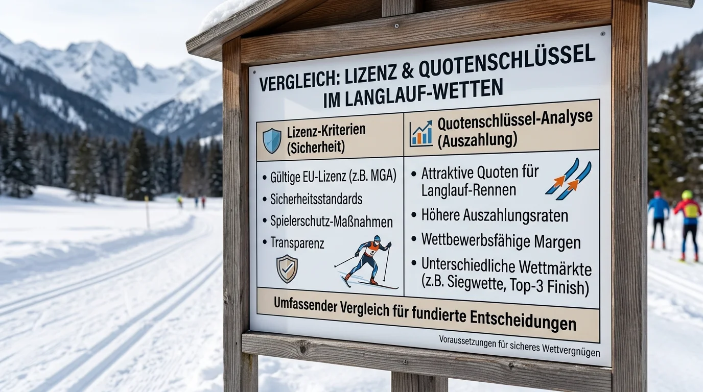 Detailansicht der Kriterien Lizenz und Quotenschlüssel im Vergleich