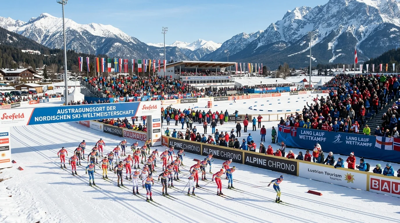 Austragungsort der Nordischen Ski-Weltmeisterschaft im Langlauf