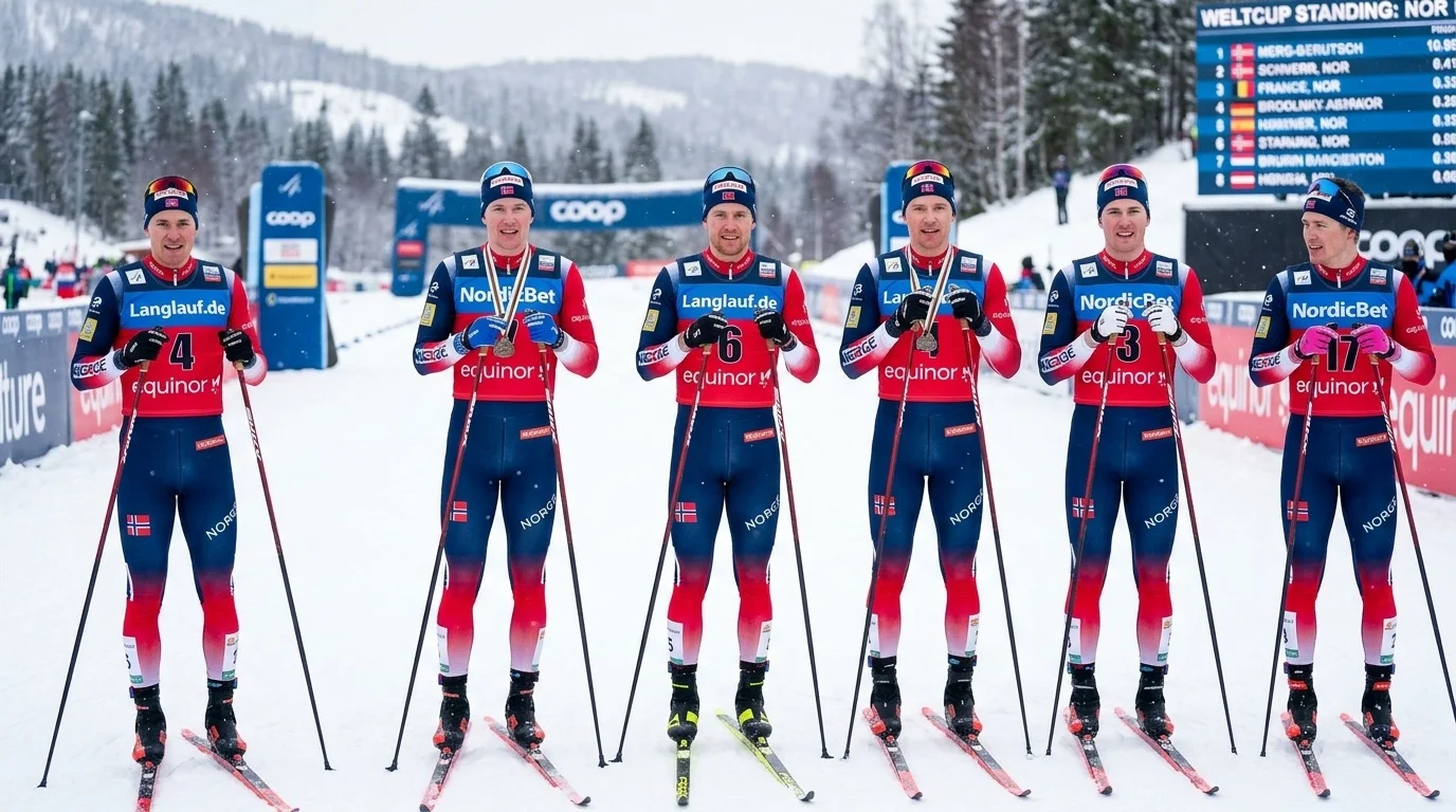 Norwegische Armada als dominierende Kraft im Langlauf-Weltcup