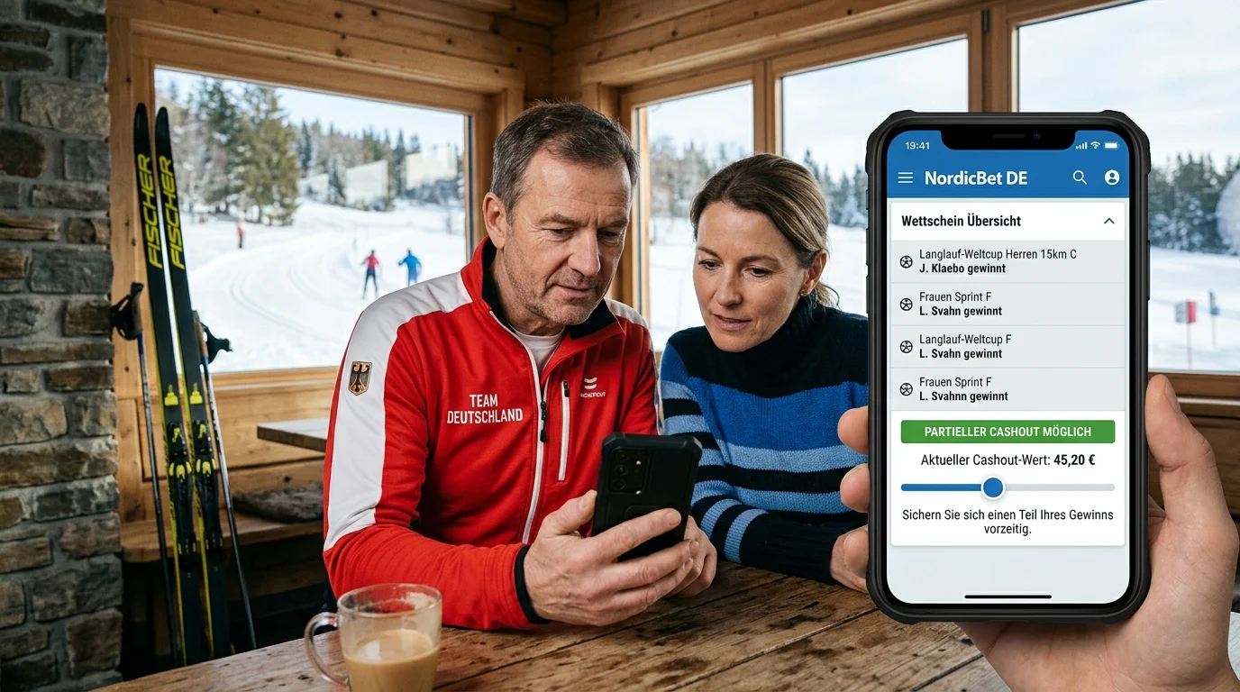 Partieller Cashout als Option bei Langlauf-Sportwetten