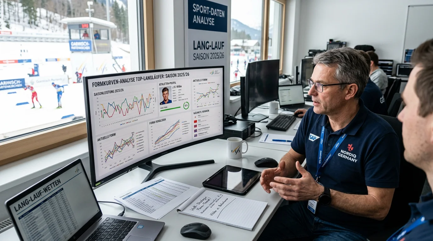 Formkurven-Analyse der Top-Langläufer für die Saison 2025/26
